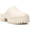 Women Jeffrey Campbell Mules & Clogs | Clogge Mule Sea Salt Rubber