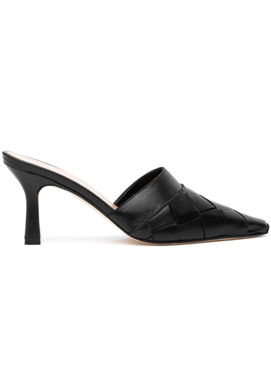 Women 275 Central Mules & Clogs | Chara Mule Black Leather