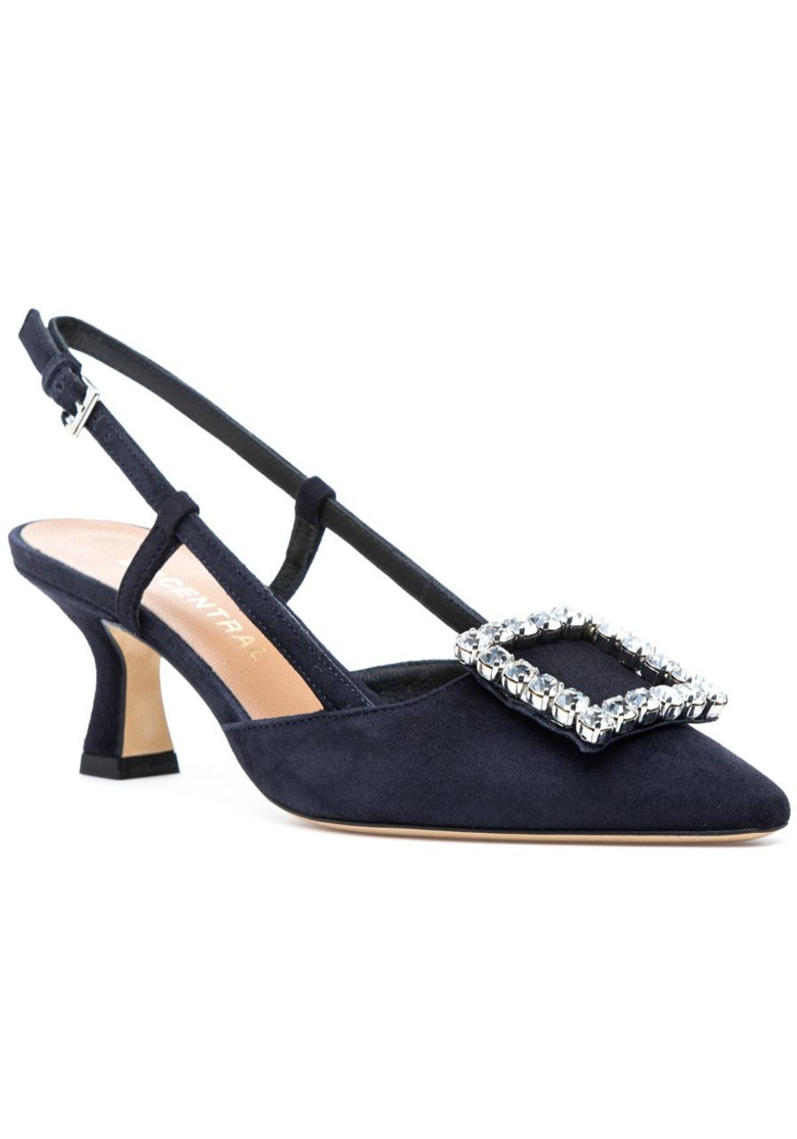 Women 275 Central Pumps | Forest Pump Navy Suede