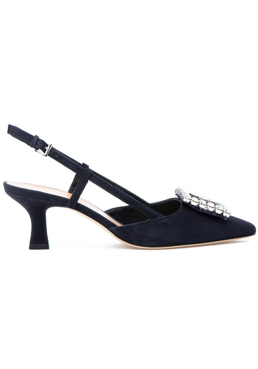 Women 275 Central Pumps | Forest Pump Navy Suede