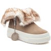 Women J/Slides Boots | Wally Boot Taupe Waterproof Suede