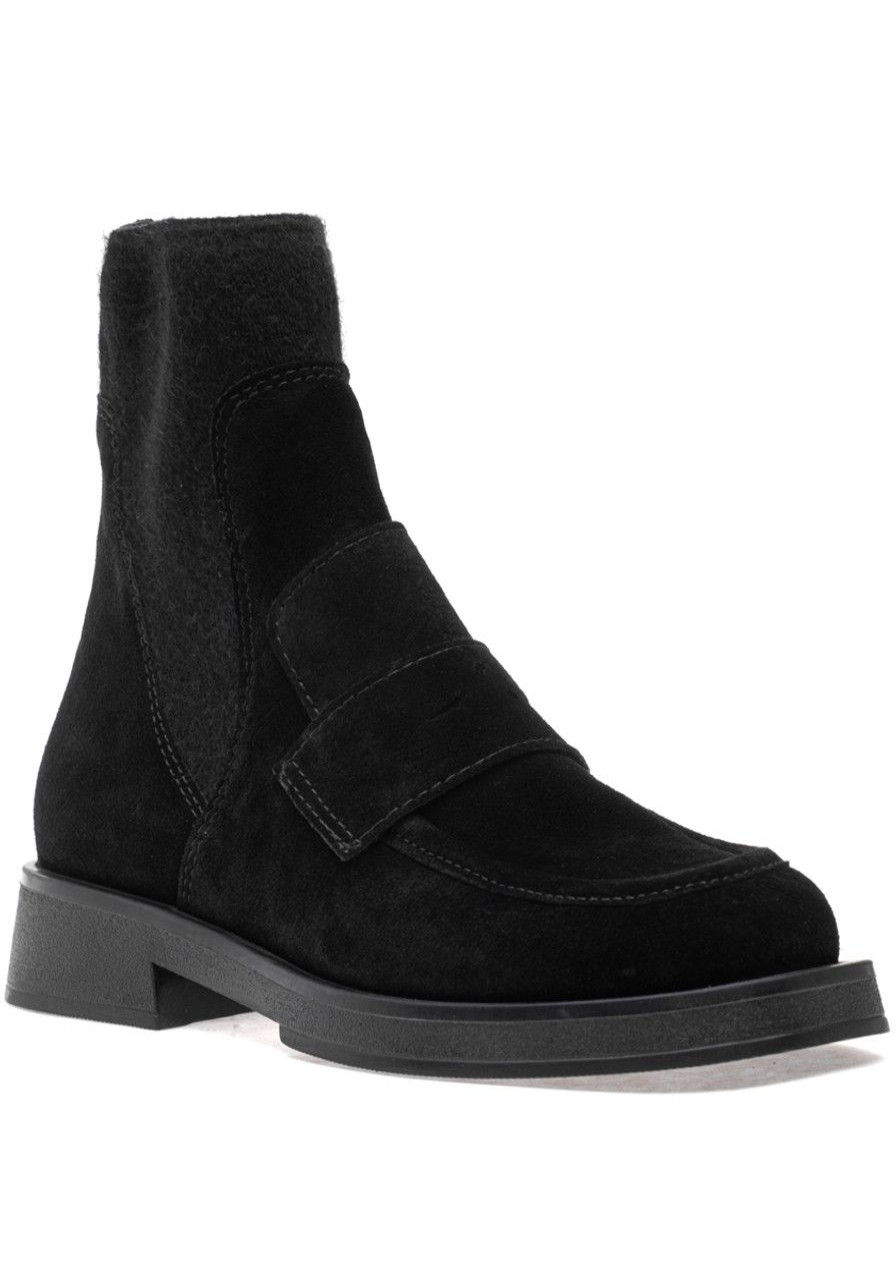 Women 275 Central Boots | Queen Boot Black Suede