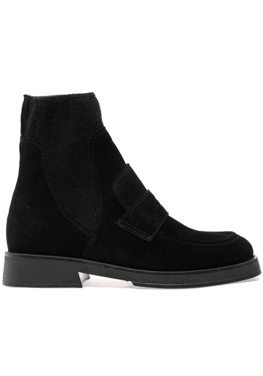 Women 275 Central Boots | Queen Boot Black Suede
