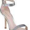 Women Pelle Moda Sandals | Kacey Evening Sandal Silver Leather