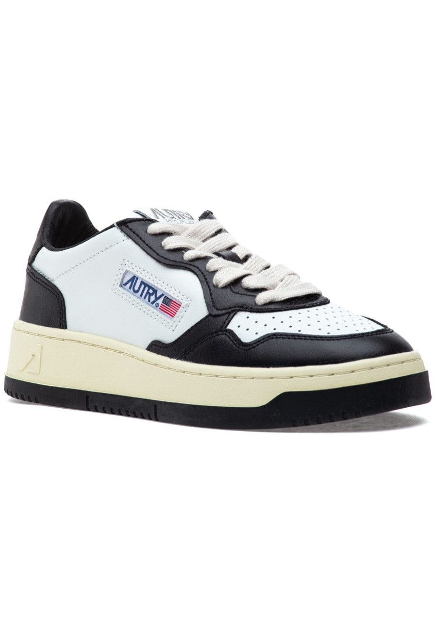 Women Autry Sneakers | Medalist Low Sneaker White/Black Leather