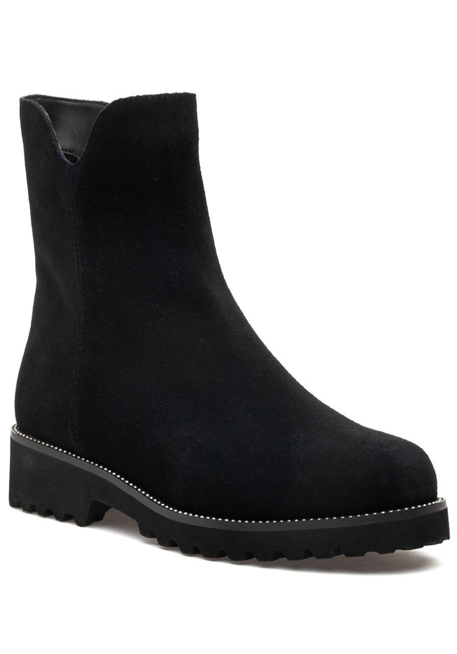 Women Jildor Boots | Zared Boot Black Suede