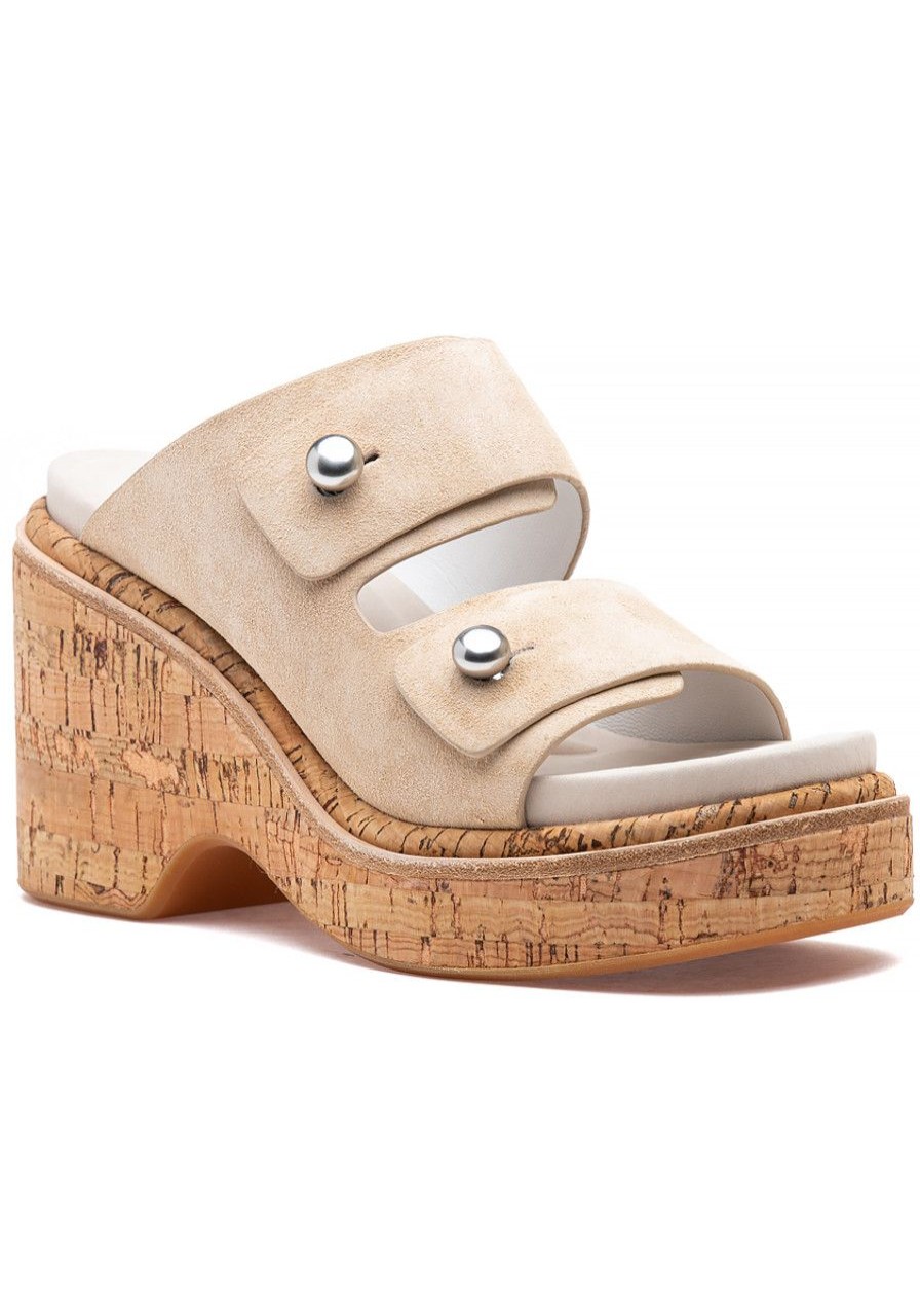 Women Rag and Bone Sandals | Sommer Sandal Stone Beige Suede