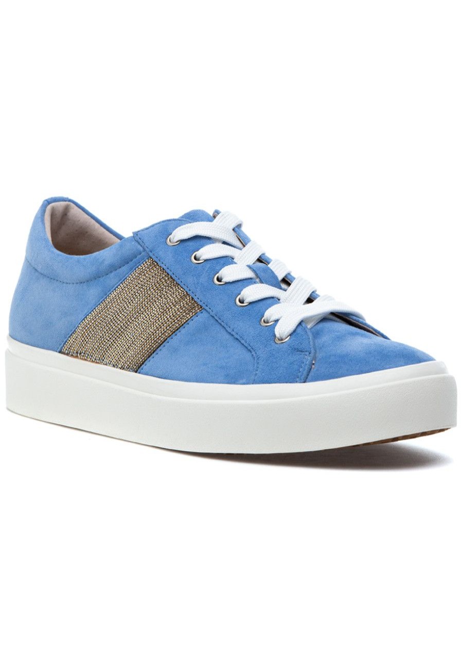 Women Jildor Sneakers | Yaya Sneaker Azure Suede