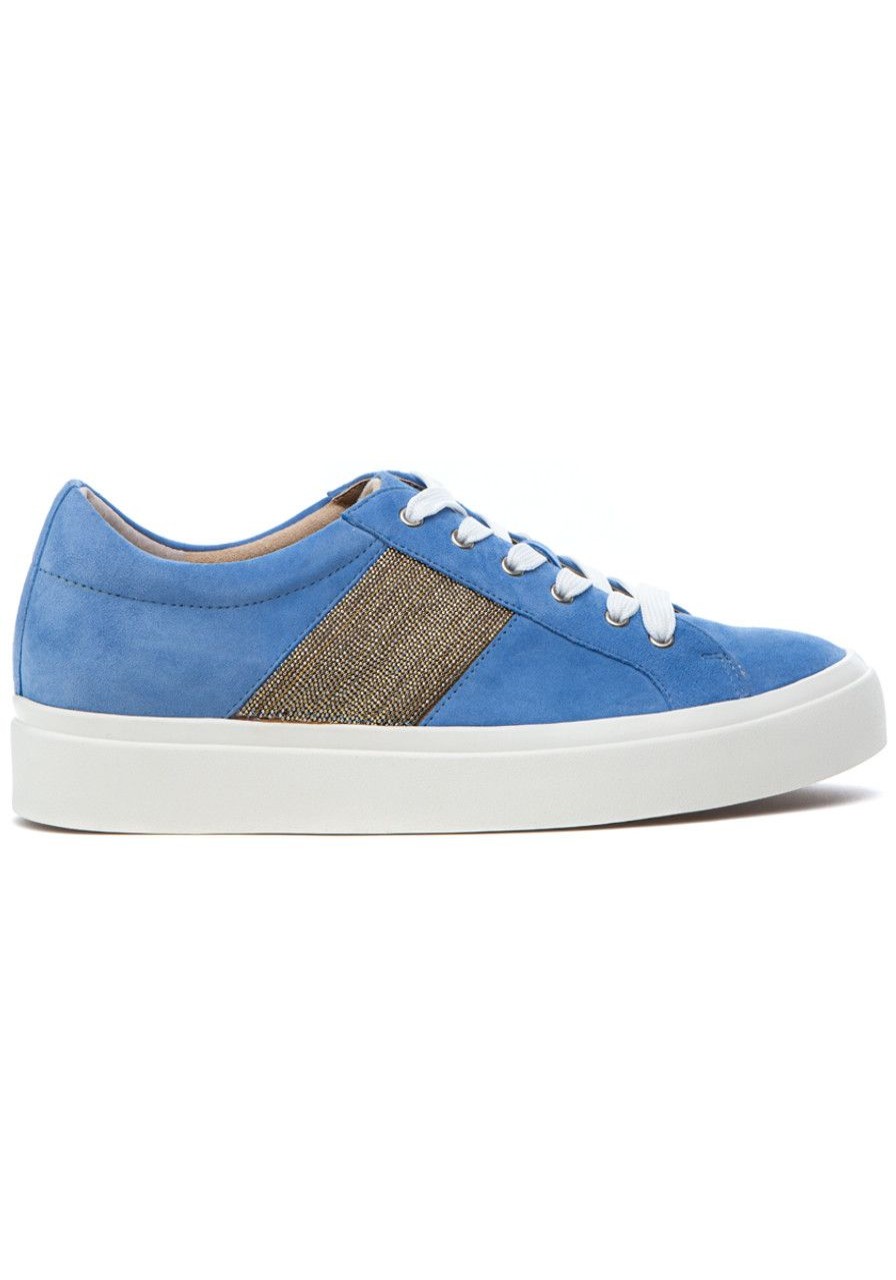 Women Jildor Sneakers | Yaya Sneaker Azure Suede