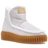 Women Voile Blanche Boots | Bice Boot White Leather