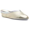 Women Jacques Levine Slippers | 4640 Slipper Gold/Silver