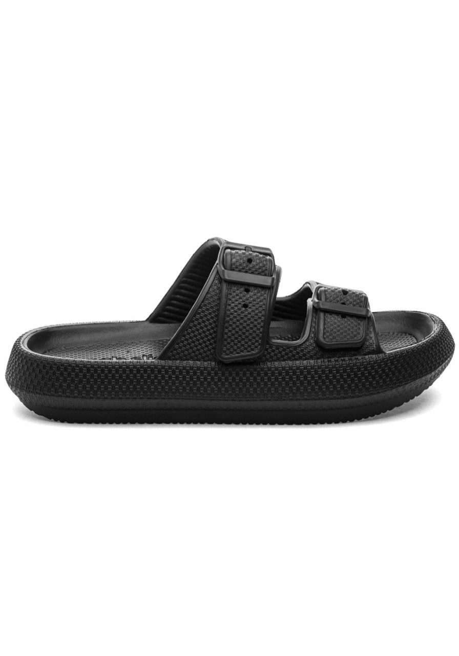Women Beach Slides Sandals | Socool Sandal Black Eva