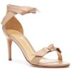 Women Alexandre Birman Pumps | Clarita 75 Sandal Nude Leather