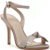 Women Pelle Moda Sandals | Kim Sandal Platinum Gold Satin
