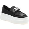 Women J/Slides Sneakers | Willa Sneaker Black Leather