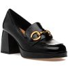 Women 275 Central Loafers & Oxfords | Cal Loafer Pump Black Crinkle Patent