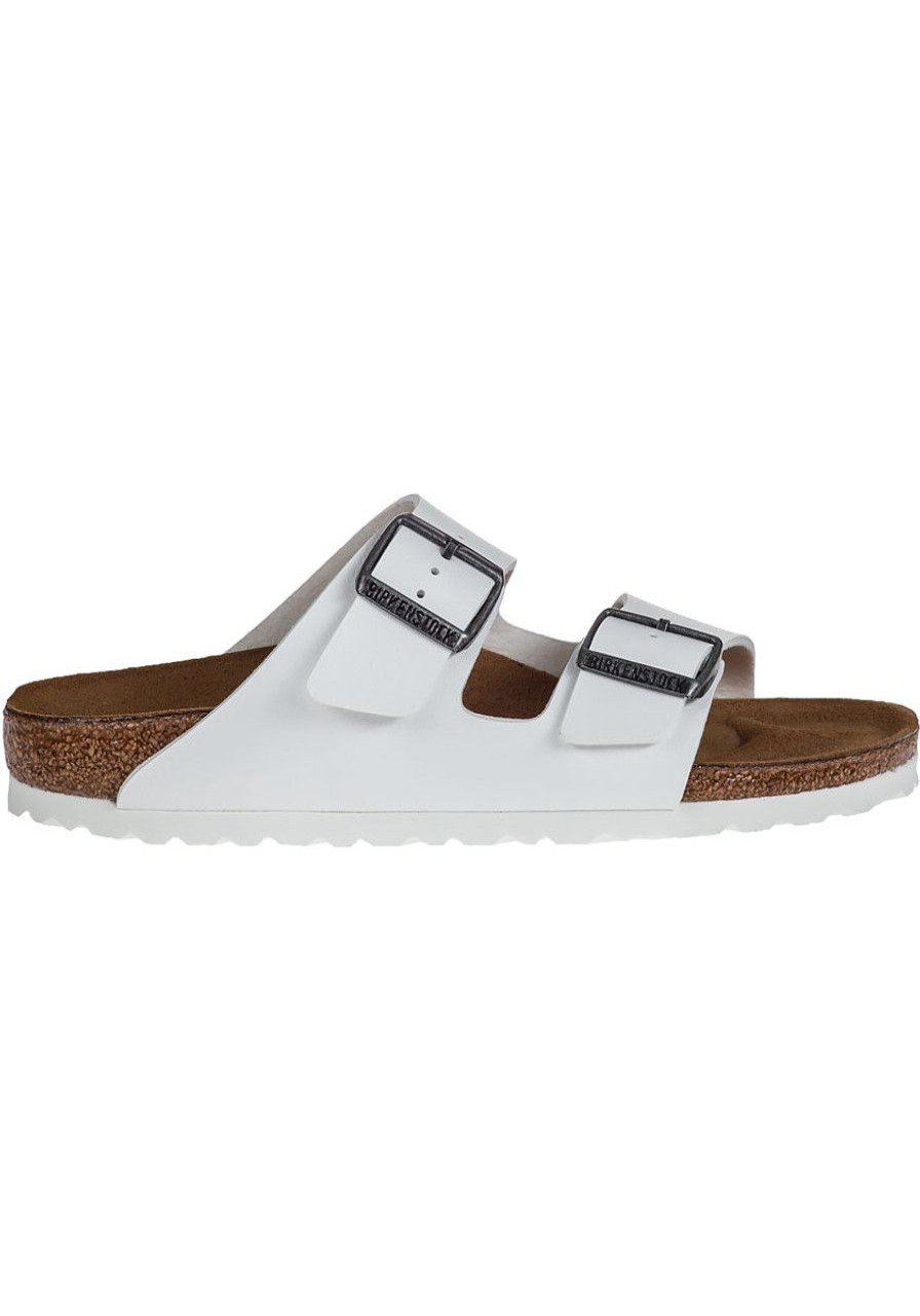 Women Birkenstock Sandals | Arizona Sandal White Birko-Flor