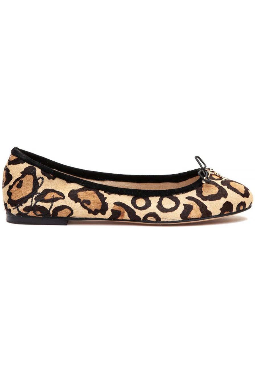 Women Sam Edelman Flats | Felicia Flat Leopard
