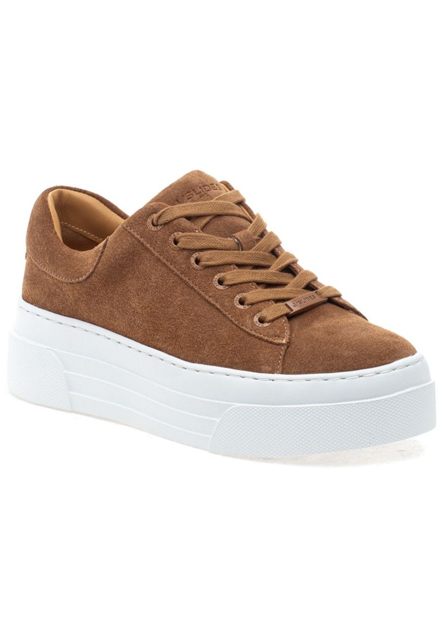 Women J/Slides Sneakers | Amanda Sneaker Tan Suede