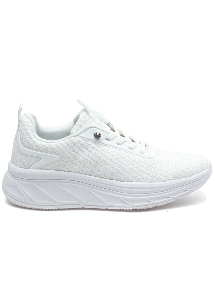 Women Urban Sport Sneakers | Wendee Sneaker White Knit