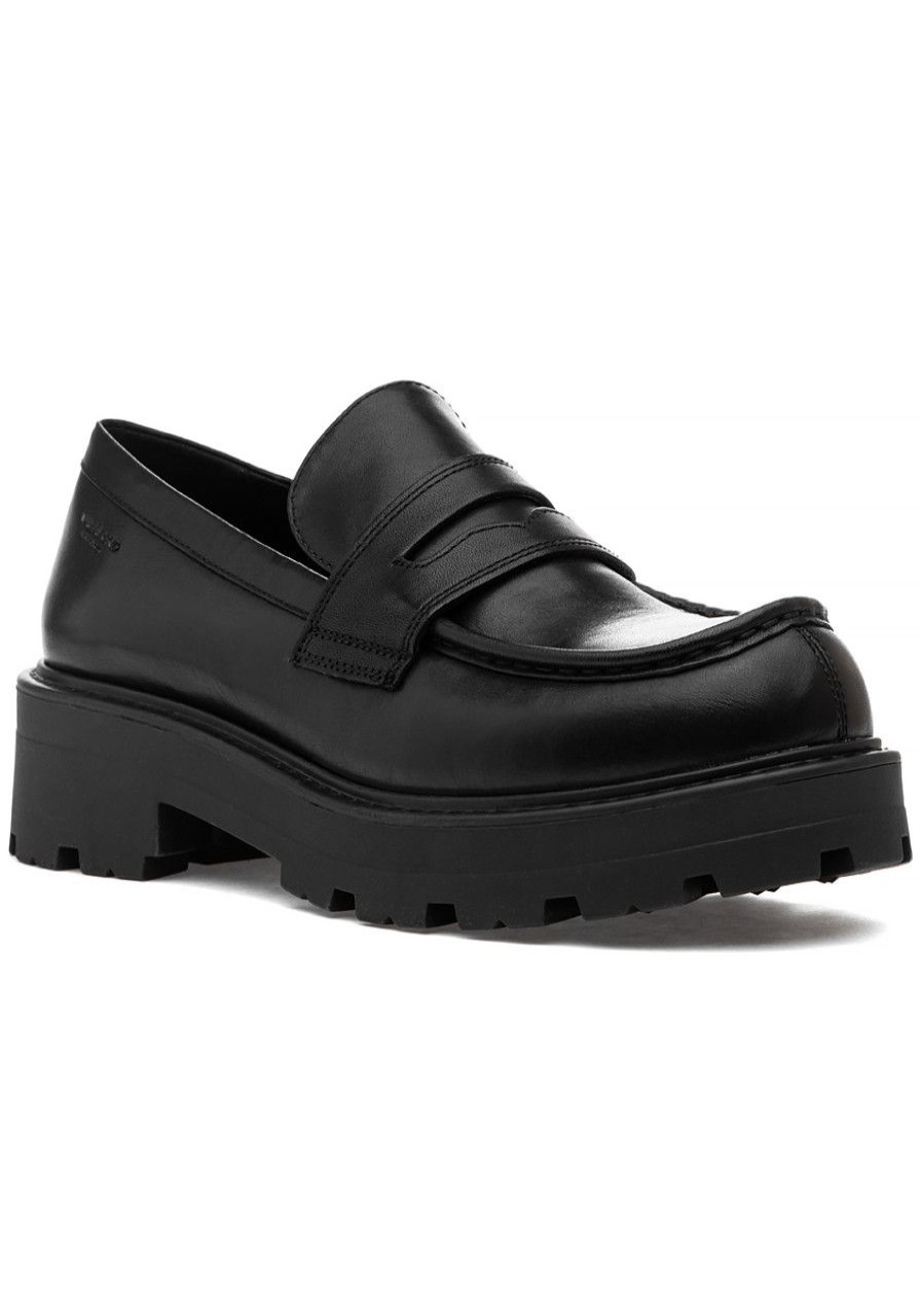 Women VAGABOND Loafers & Oxfords | Cosmo Loafer Black Leather