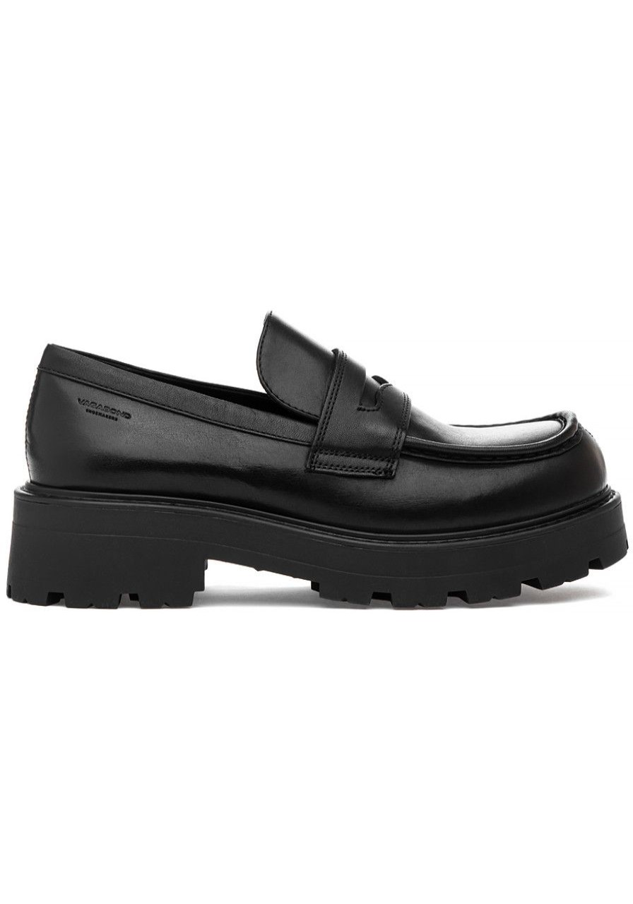 Women VAGABOND Loafers & Oxfords | Cosmo Loafer Black Leather