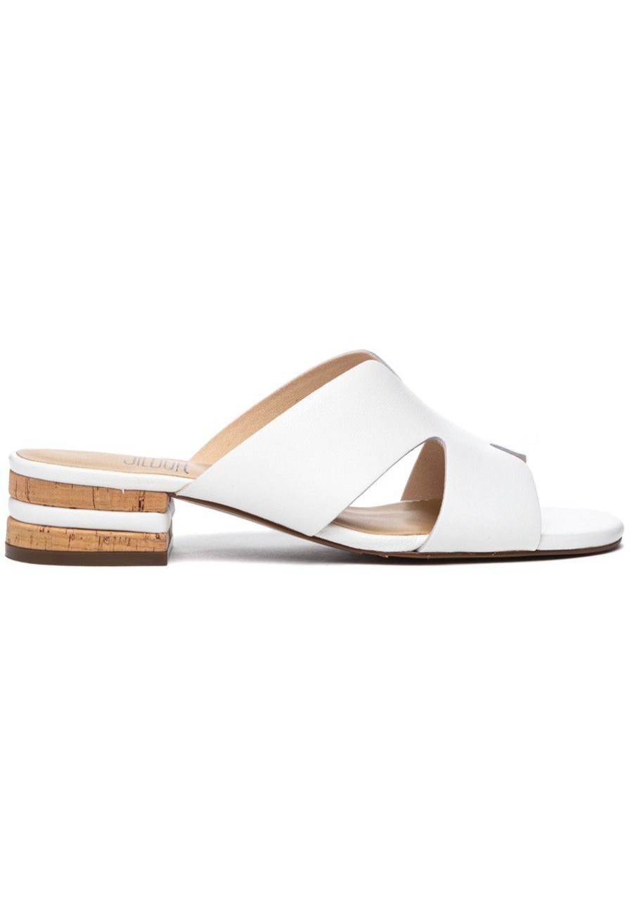 Women Jildor Sandals | Horus Sandal White Nappa