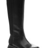 Women J/Slides Boots | Tyrone Boot Black Leather