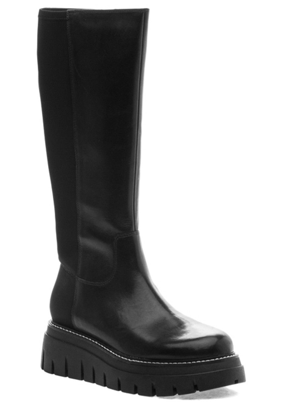 Women J/Slides Boots | Tyrone Boot Black Leather