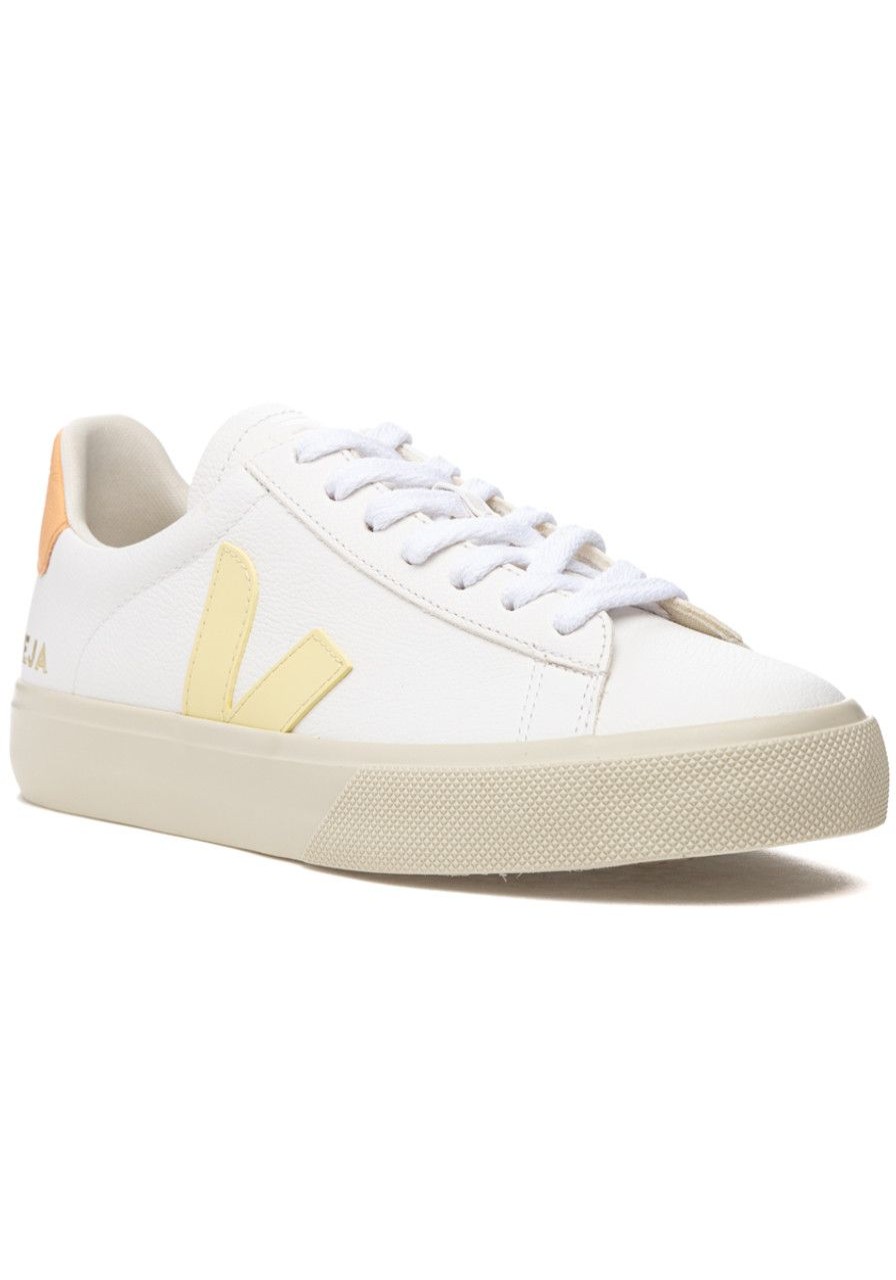 Women Veja Sneakers | Campo Sneaker Extra White/Sun Peach