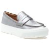 Women J/Slides Sneakers | Gigi Js Sneaker Pewter Leather
