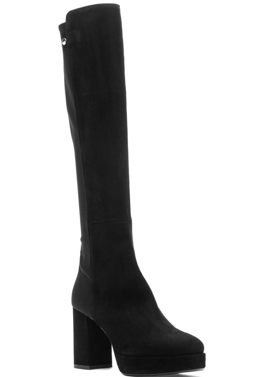 Women 275 Central Boots | Miley Boot Black Suede