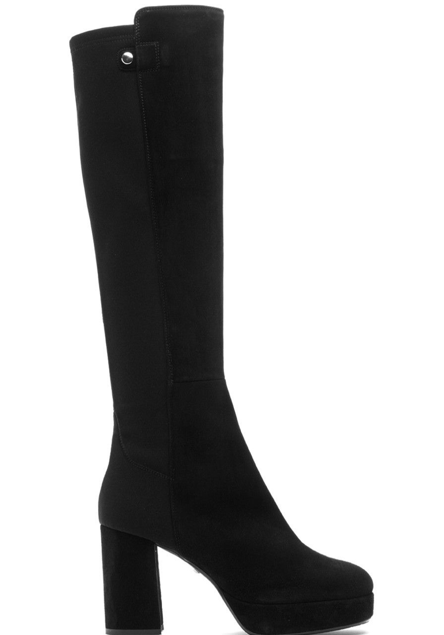Women 275 Central Boots | Miley Boot Black Suede