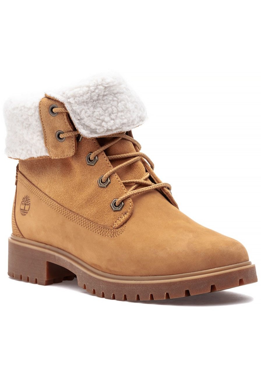 Women Timberland Boots | Jayne Boot Wheat Nubuck