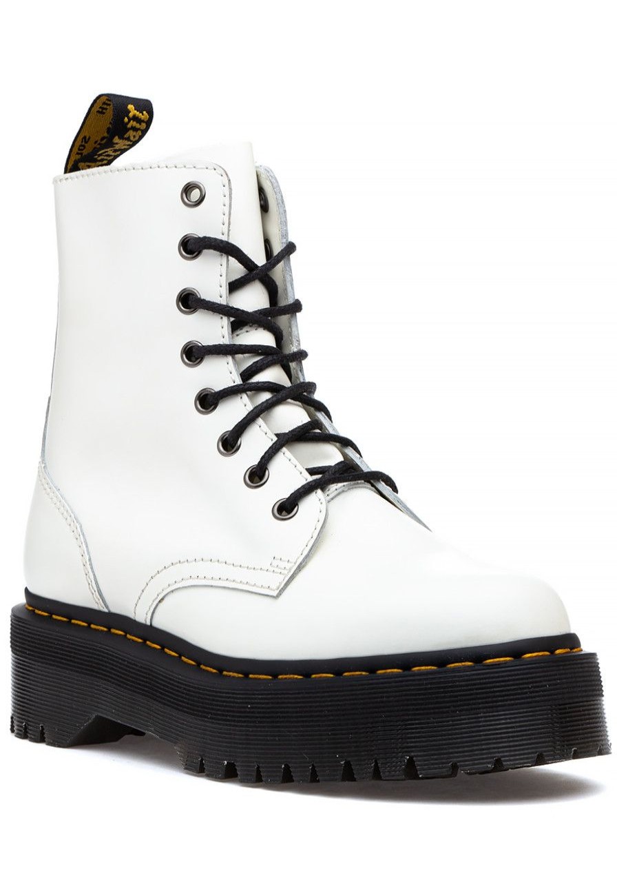 Women Dr. Martens Boots | Jadon Boot White Leather