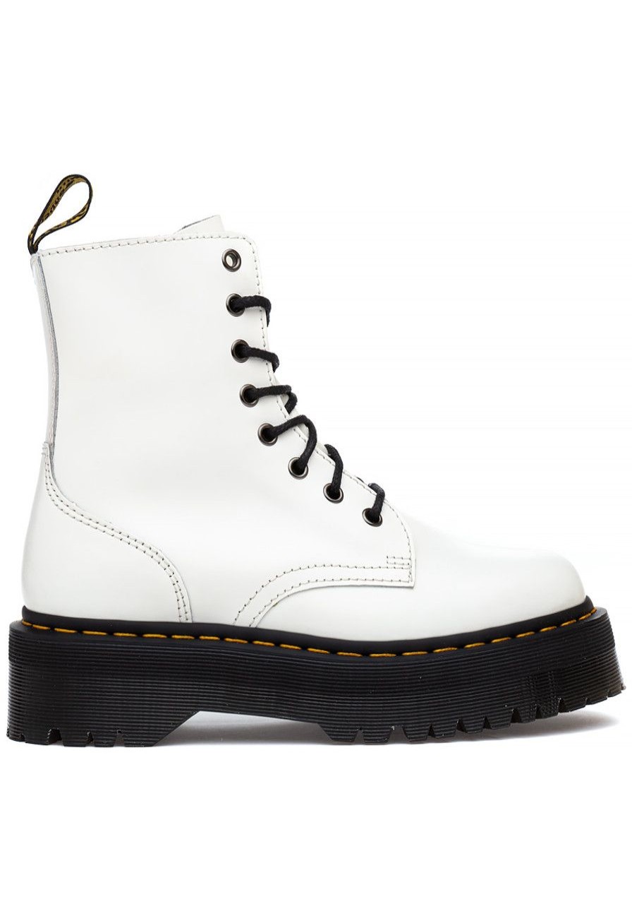 Women Dr. Martens Boots | Jadon Boot White Leather