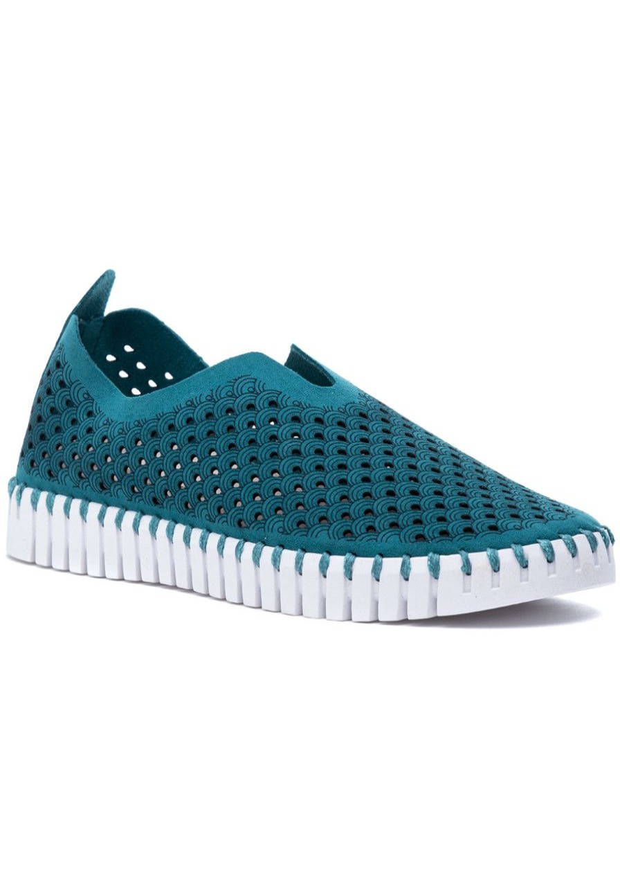 Women Ilse Jacobsen Sneakers | Tulip Sneaker Sea Blue