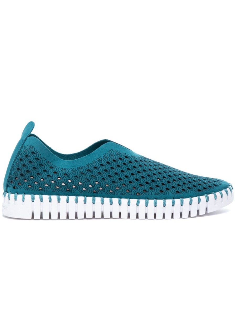 Women Ilse Jacobsen Sneakers | Tulip Sneaker Sea Blue