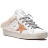 Women Golden Goose Sneakers | Superstar Sabot Sneaker White/Chocolate