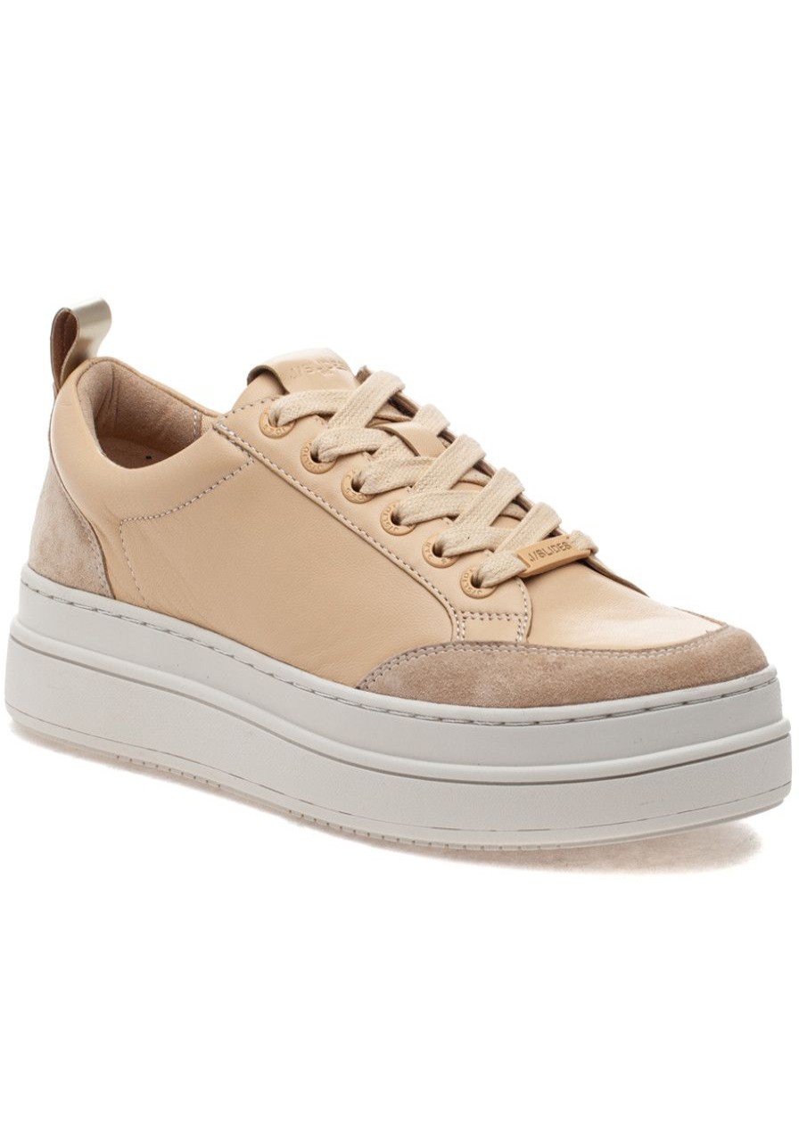 Women J/Slides Sneakers | Nataly Sneaker Light Sand Leather