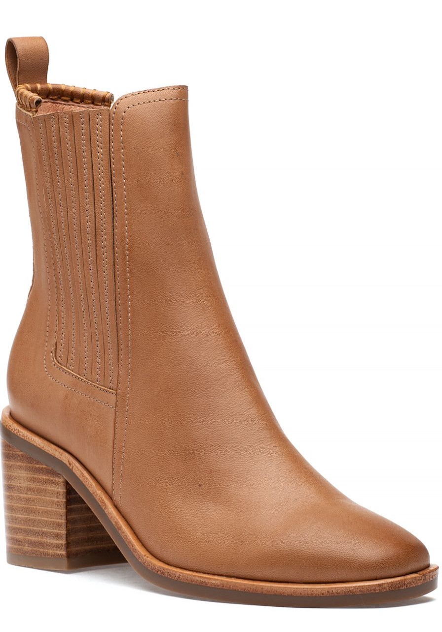 Women Silent D Boots | Naydo Boot Tan Leather