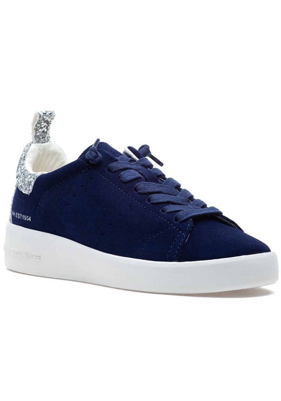 Women Vintage Havana Sneakers | Ellenton Sneaker Navy Suede