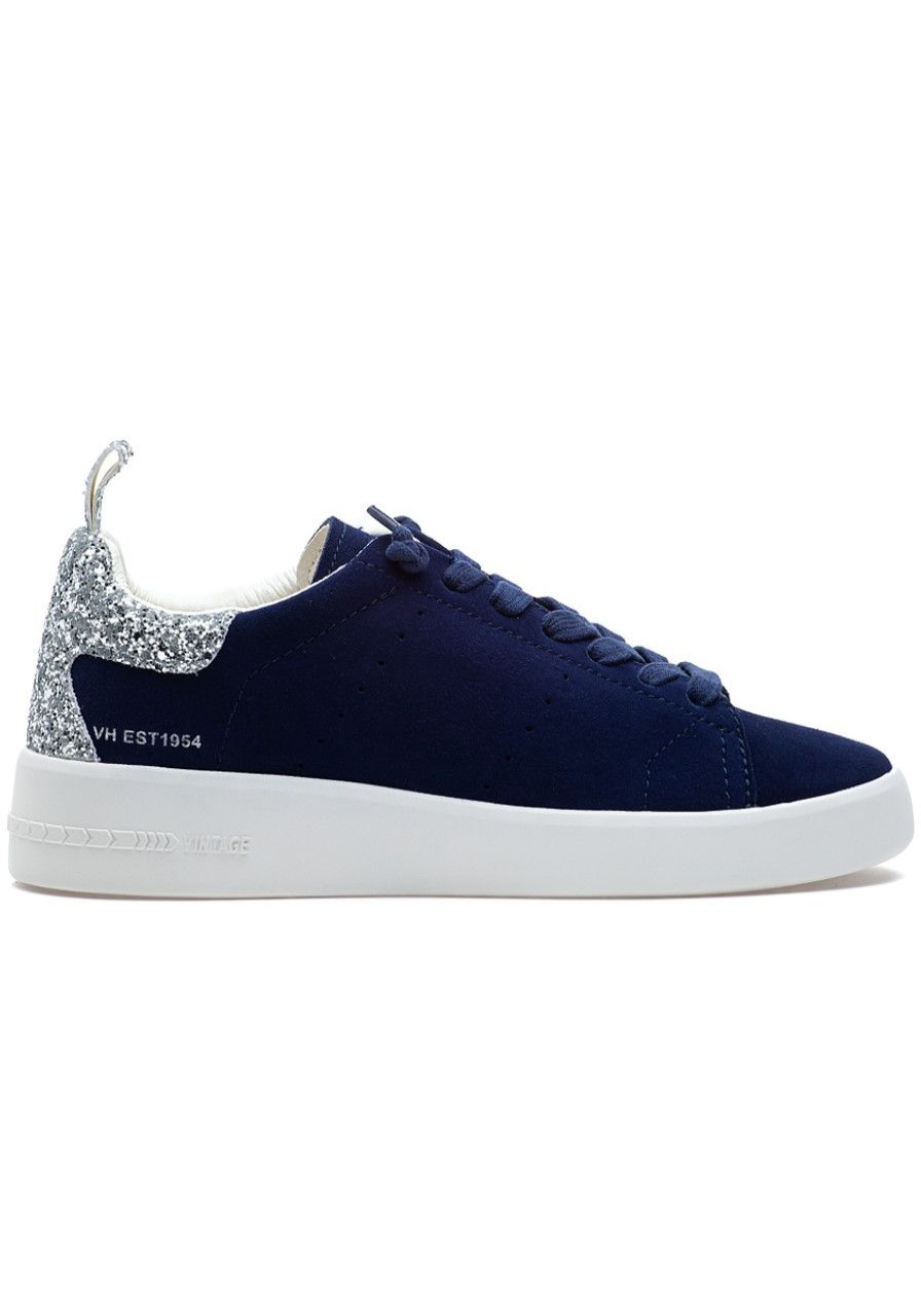 Women Vintage Havana Sneakers | Ellenton Sneaker Navy Suede