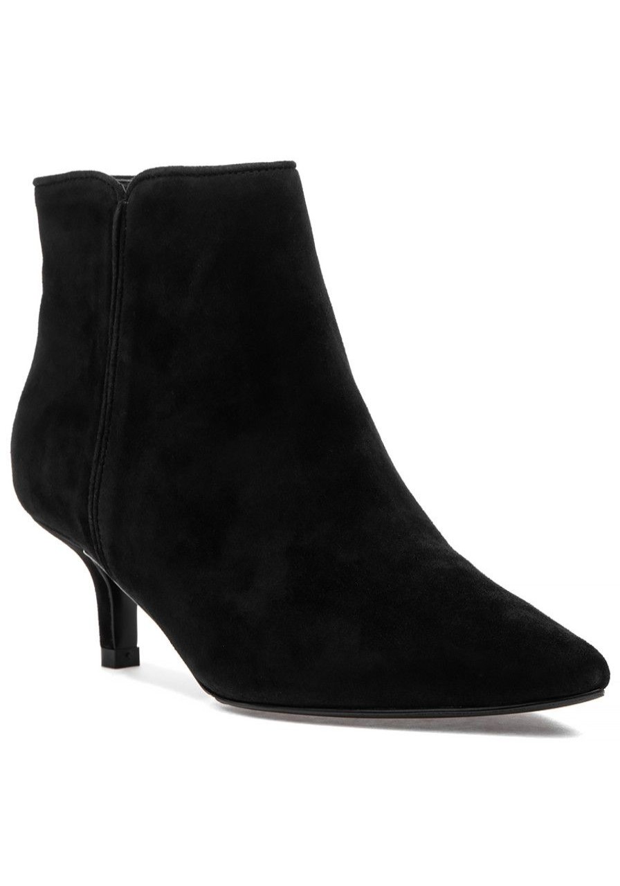 Women Jildor Boots | Thomas Boot Black Suede
