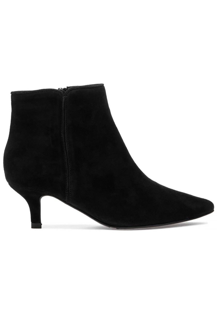 Women Jildor Boots | Thomas Boot Black Suede