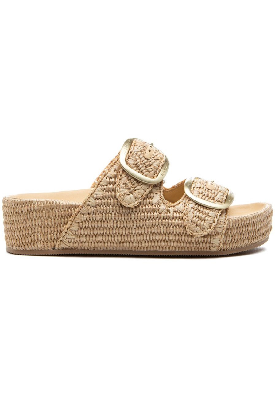 Women Loeffler Randall Sandals | Theo Sandal Natural Straw