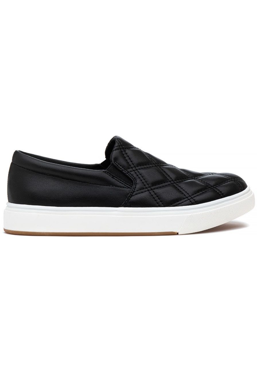 Women Steve Madden Sneakers | Coulter-Q Sneaker Black Leather