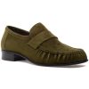Women Jeffrey Campbell Loafers & Oxfords | Societies Loafer Olive Suede