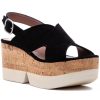 Women 275 Central Sandals | Heart Sandal Black Suede