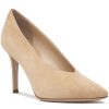 Women 275 Central Pumps | Draco Pump Camel Suede